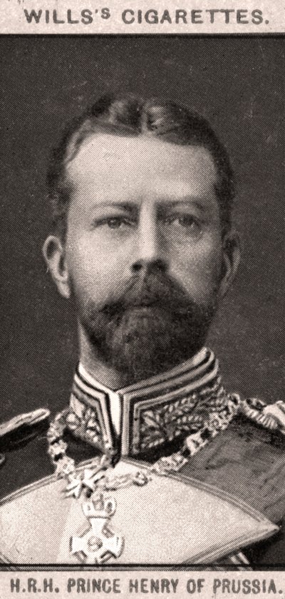 プロイセンのヘンリー王子、1908年。 作： WD and HO Wills