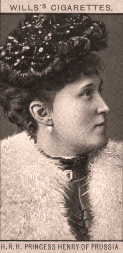 H.R.H プロイセンのアンリ王女、1908 年。 作： WD and HO Wills
