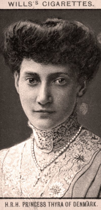 デンマークのHRHプリンセスタイラ、1908年。 作： WD and HO Wills