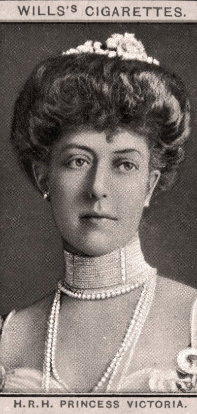 HRHビクトリア女王、1908年。 作： WD and HO Wills