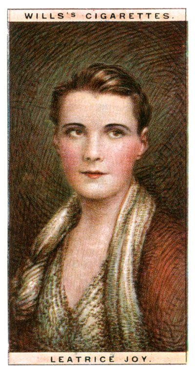 リートリスジョイ1893-1985年、アメリカの女優、1928年。 作： WD and HO Wills