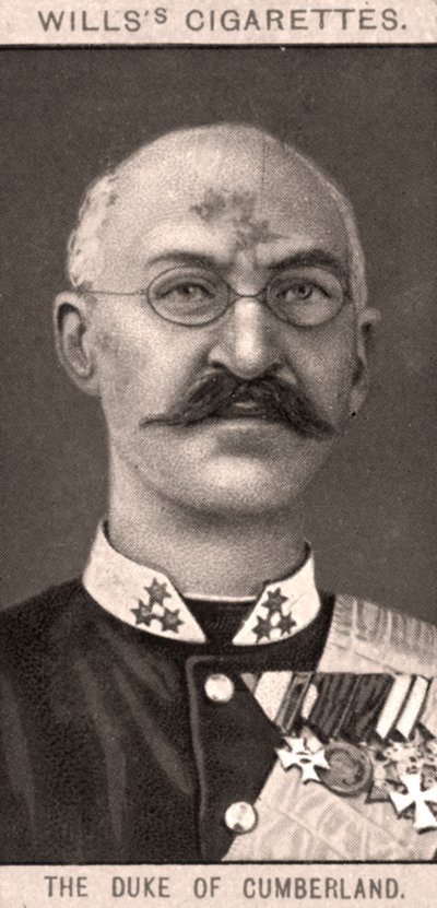 カンバーランド公爵、1908年。 作： WD and HO Wills