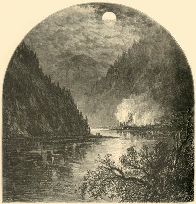 「ダンキャノン、ジュニアータの口」、1874年。 作： W.H. Morse