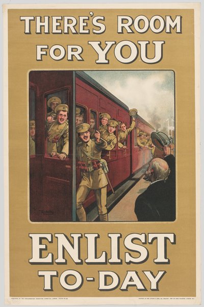 そこにあなたが今日参加する余地があります、1914 作： W. A. Fry