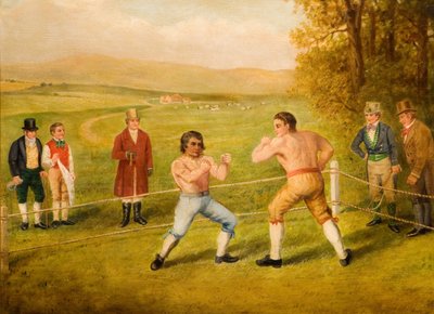 1789年のバーミンガムでの賞金稼ぎ 作： W Allen