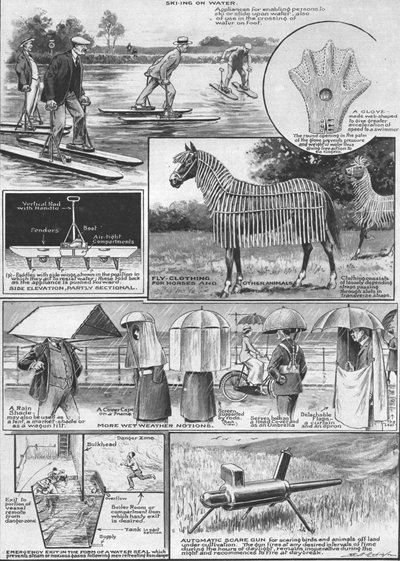 特許庁の好奇心、1921 作： W. B. Robinson