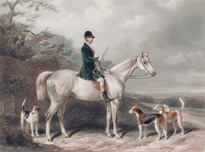 1849年にE.ハッカーによって刻まれたベルタのウィリアムロング氏 作： W. Barraud
