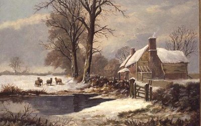 冬の風景 作： W. Cartwright