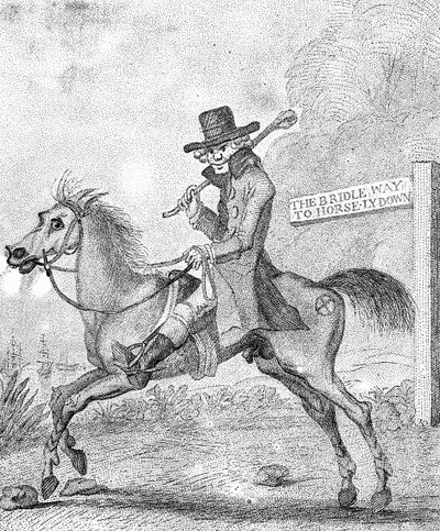 少しの血、1787年。 作： W. Dickinson