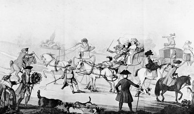 リッチモンドヒル、1782。 作： W. Dickinson