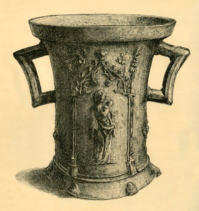 モルタル、14世紀、1881年。 作： W. E. Mackaness