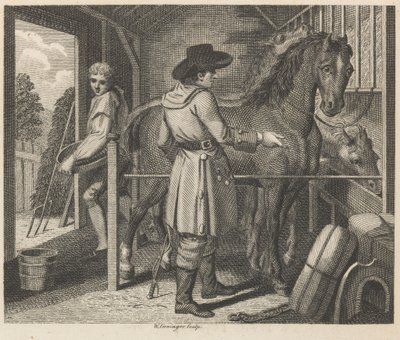 荷馬と運搬人 作： W. Grainger