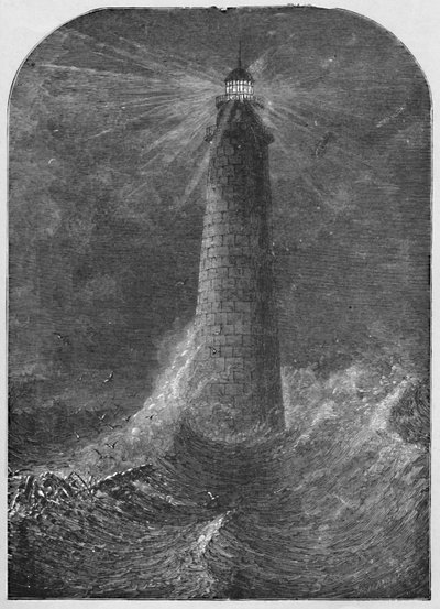 マイノッツレッジライトハウス、マサチューセッツ、1877、1883 作： W. H. Morse