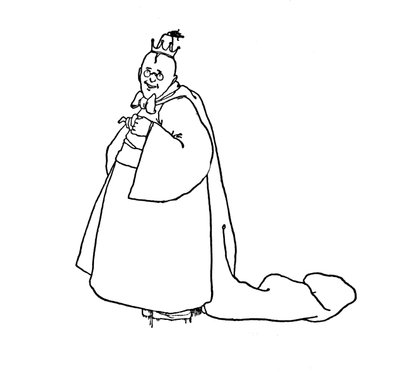 しかし、それは私たちを笑わせて、王は言った、c1930 作： William Heath Robinson
