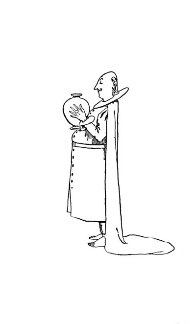 内閣府評議員たちは裸足で歩きました、c1930 作： William Heath Robinson