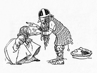 私はあなた自身を妻にさせます、c1930 作： William Heath Robinson