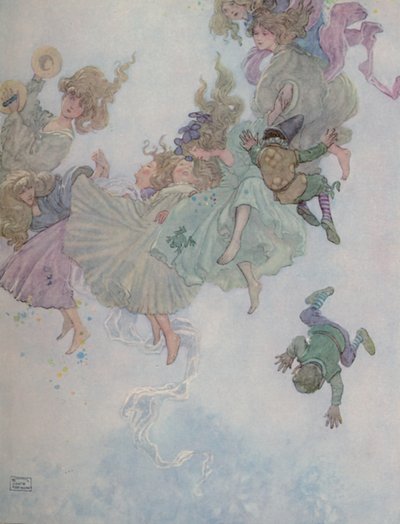 くるくるとくるくる回る、そのようなぐるぐる回って、c1930 作： William Heath Robinson