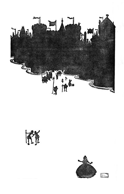 自身を呼び出す2人の悪党がウィーバーを登場、c1930 作： William Heath Robinson