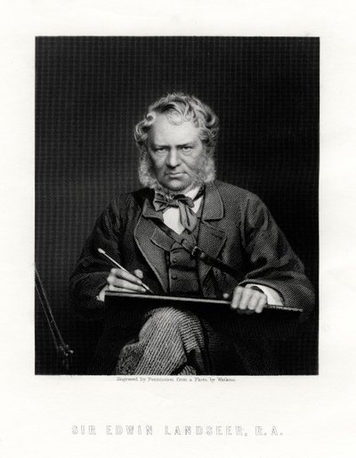 エドウィンヘンリーランドシーア1802-1873年、イギリスの画家、19世紀 作： W. Holl