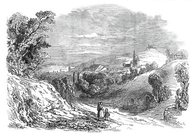 Coburg - Albert殿下が描いた1845年の図面より。 作： W. J. Linton