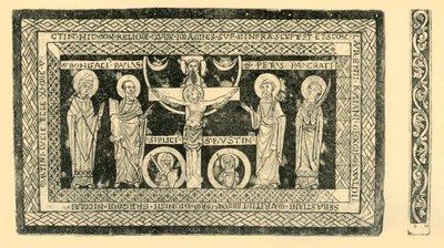 ヒルデスハイムの携帯用祭壇、c1160-1170、1881 年。 作： W Jones