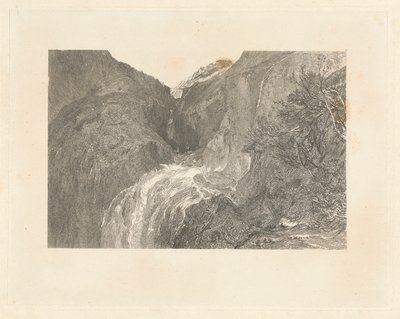 ティーズ川に架かる鎖橋 作： W. R. Smith