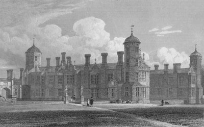 コブハムホール、ノースウエストビューケント、1823 作： W. Wallis