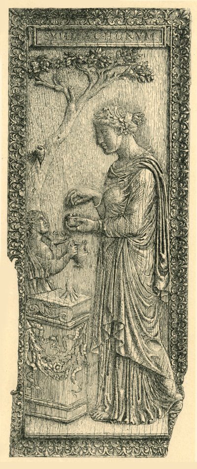 Symmachi Panel、1881年、4世紀後半または5世紀初頭。 作： W. Wise