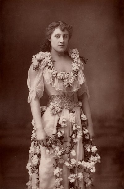 「ジュリア・ニールソン（1868-1957）イギリスの女優。 作： W. and D. (after) Downey