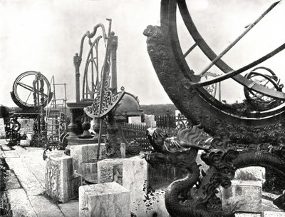 1895年、天文台、北京、中国にあるいくつかの楽器。 作： W and S Ltd