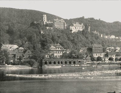 城、ハイデルベルク、ドイツ、1895年。 作： W and S Ltd