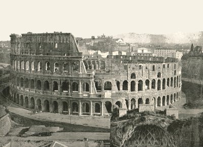 コロッセオ、ローマ、イタリア、1895年。 作： W and S Ltd
