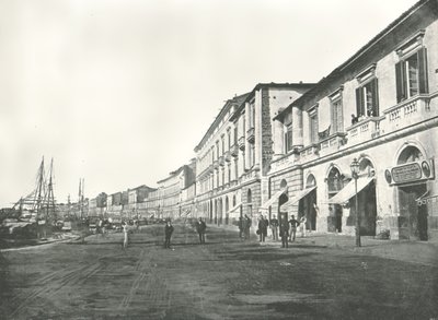 マリーナ、メッシーナ、シチリア島、イタリア、1895。 作： W and S Ltd