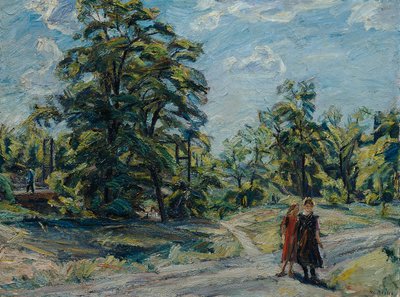 木の風景 作： Waldemar Rosler