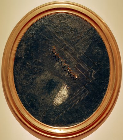 ワイヤーを使った絵のような構造 作： Walentin Michailowitsch Justizki