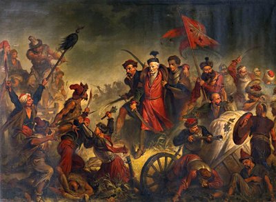 チェコラの戦いでのスタニスワフ・ゾルキェフスキの死 1620