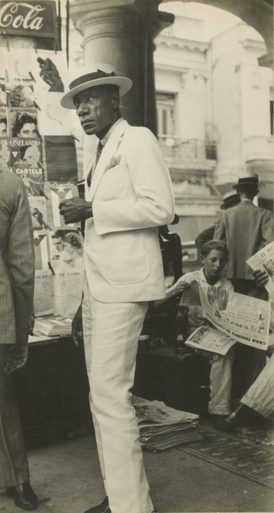 ハバナ市民／ハバナ下町の市民 作： Walker Evans