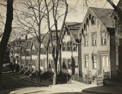 サウス・ボストン・ストリート／木造家屋、ボストン 作： Walker Evans
