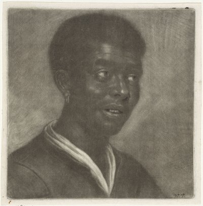 黒人の頭、1660-70年頃 作： Wallerant Vaillant