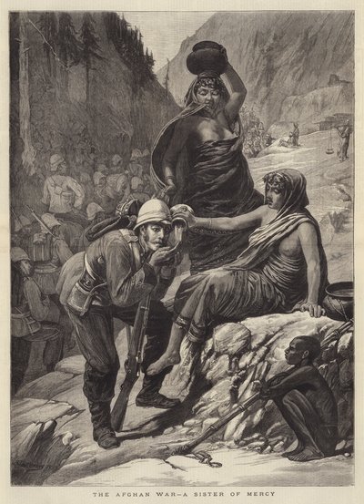 慈悲の姉妹、アフガン戦争 作： Walter Charles Horsley