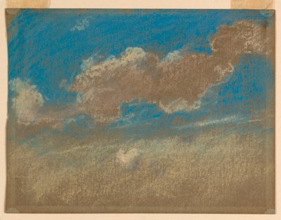 青い空に雲 作： Walter Clark