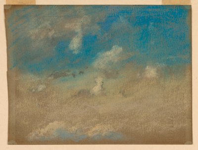 青い空に雲 作： Walter Clark