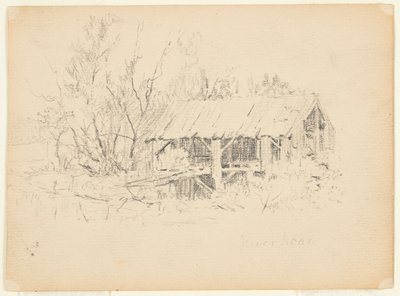 製粉所の廃墟 作： Walter Clark