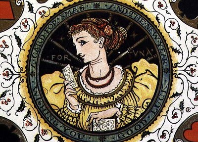 クリスマスカード 作： Walter Crane