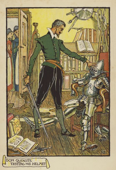 ドンキホーテがヘルメットをテスト 作： Walter Crane