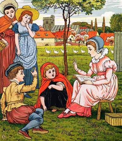 グッディ・トゥー・シューズ」。 作： Walter Crane