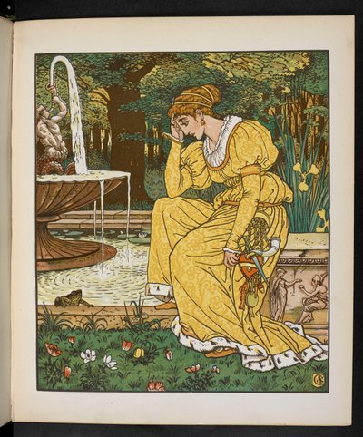 Illustration for the Frog Prince.   1448732   ja       japanese Successfully Translated  Original: The Boschetto, Portici, August 23 Translat: The Boschetto, Portici, August 23 1442076 ja japanese Successfully Translated Original: Klaerchen waiting for Egm 作： Walter Crane
