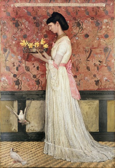 イングラム・バイウォーター夫人 1908年、1872年 作： Walter Crane