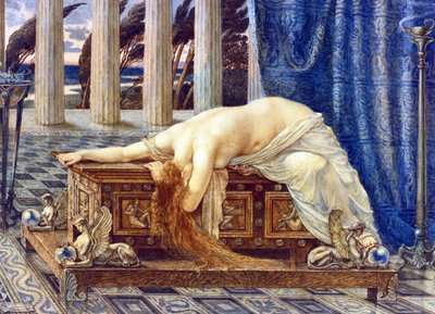 Pandora - ウォルター・クレインの絵画（1845-1915 作： Walter Crane