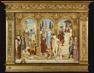 イタリア美術の神格化 作： Walter Crane